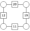 An example of a sum puzzle